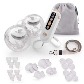 Молокоотсос Kinderkraft двойной электрический GentleFlow Gold (5902533931040)