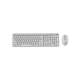 Комплект Gembird Silent Key Pro Business Wireless White (KBS-WMS-01-W-CYRL)