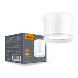Светильник точечный Videx під лампу GX53 накладний Білий (VL-SPF35A-W)