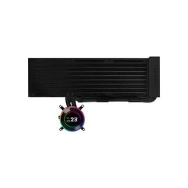 Система жидкостного охлаждения Lian Li HydroShift II LCD-C 360 FANLESS, Black (G89.GHS2LCD36B.00)