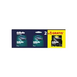 Сменные кассеты Gillette Mach3 10 шт. + Mach3 Charcoal 5 шт. (8700216876094)