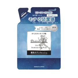 Гель для душа Rocket Soap Deodorant I'd Medicated Body Wash Дезодорирующий Лилия Сменный блок 400 мл (4571113802271)