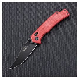 Ніж SRM Retriever 9203-AK, Red Micarta, Black Stonewash (9203-MR2)