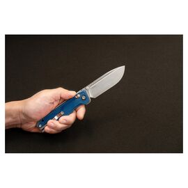 Ніж SRM Rubik 7228B 140Cr, Blue Micarta, Stonewash (7228B-ME2)