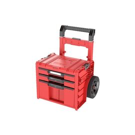 Ящик для инструментов QBRICK SYSTEM PRO Cart Plus Drawer 3 Red, на колесах, 20", 520440660, SKRWQCP2PD3CZEPG001 (SKRWQCP2PD3CZEPG001)