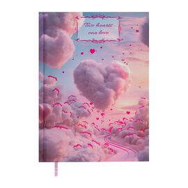 Еженедельник Buromax недатированный полиграфический ROMANTIC, A5, синий, 336 страниц (BM.20400-14)