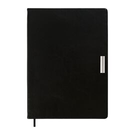 Еженедельник Buromax недатированный SALERNO, L2U, A4, черный, штуч.кожа, 336 страниц (BM.2099-01)