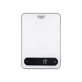 Весы кухонные Adler AD 3177 white black