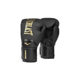Боксерські рукавички Everlast Elite 2 Boxing Glove P00003273 чорний, золотий 16 унцій (009283623739)