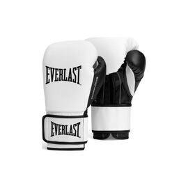 Боксерські рукавички Everlast PowerLock OG Training Gloves P00004005-WH-BK білий, чорний 10 унцій (009283634162)