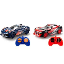 Радіокерована іграшка Silverlit Набір машин STAR CROSS DUO, 1:28, РК, 2,4 GHz (ГГц), червона та синя (20647)