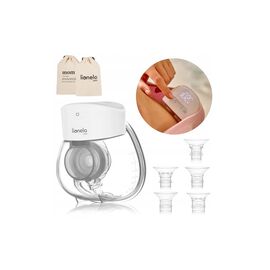 Молокоотсос Lionelo двухфазный электрический Fidi Free Lumi White Natural (LOC-FIDI FREE LUMI WHITE NATURAL)