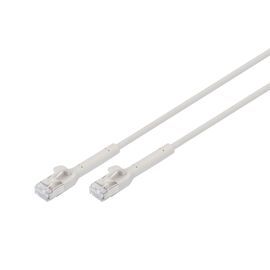 Патч-корд 1м, SFTP, cat.6A, AWG 32/7, Cu, TPE-LSZH, гибкий, grey Digitus (DK-1632-A-010B)