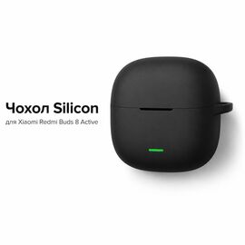 Чехол для наушников BeCover Silicon для Xiaomi Redmi Buds 8 Active Black (715900)