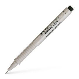 Лайнер Faber-Castell ручка капілярна для графічних робіт Ecco Pigment, діаметр 0,4 мм, колір чорний (16447)