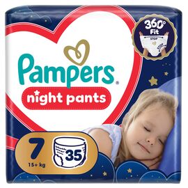 Подгузники Pampers Night Pants Розмір 7 (15+ кг) 35 шт (8006530320573)