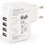 Зарядное устройство EnerGenie 4 USB, 3.1A (EG-U4AC-02), изображение 2 Зарядное устройство EnerGenie 4 USB, 3.1A (EG-U4AC-02), изображение 2