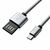 Дата кабель USB 2.0 AM to Micro 5P 1.0m Grey/Black Grand-X (FM02) Дата кабель USB 2.0 AM to Micro 5P 1.0m Grey/Black Grand-X (FM02)