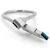 Дата кабель USB 2.0 AM to Type-C 0.3m Verbatim (48868), зображення 3 Дата кабель USB 2.0 AM to Type-C 0.3m Verbatim (48868), зображення 3