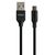 Дата кабель USB 2.0 AM to Micro 5P nylon 1m black Vinga (VCPDCMBN21BK), изображение 2 Дата кабель USB 2.0 AM to Micro 5P nylon 1m black Vinga (VCPDCMBN21BK), изображение 2
