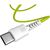 Дата кабель USB 2.0 AM to Type-C 1.0m Soft white/lime Pixus (4897058531169), изображение 2