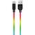 Дата кабель USB 2.0 AM to Type-C 1.0m multicolor ColorWay (CW-CBUC018-MC), изображение 2 Дата кабель USB 2.0 AM to Type-C 1.0m multicolor ColorWay (CW-CBUC018-MC), изображение 2