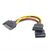 Кабель живлення SATA power 0.15m Cablexpert (CC-SATAM2F-01), зображення 2 Кабель живлення SATA power 0.15m Cablexpert (CC-SATAM2F-01), зображення 2
