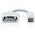 Кабель мультимедійний mini DVI to VGA 0.15m Extradigital (KBD1676) Кабель мультимедійний mini DVI to VGA 0.15m Extradigital (KBD1676)