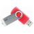 USB флеш накопитель Goodram 32GB UTS3 Twister Red USB 3.0 (UTS3-0320R0R11) USB флеш накопитель Goodram 32GB UTS3 Twister Red USB 3.0 (UTS3-0320R0R11)