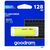 USB флеш накопитель Goodram 128GB UME2 Yellow USB 2.0 (UME2-1280Y0R11), изображение 3 USB флеш накопитель Goodram 128GB UME2 Yellow USB 2.0 (UME2-1280Y0R11), изображение 3