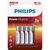 Батарейка Philips AAA LR03 Power Alkaline * 4 (LR03P4B/10) Батарейка Philips AAA LR03 Power Alkaline * 4 (LR03P4B/10)
