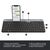 Клавиатура Logitech K580 Slim Multi-Device Wireless Graphite (920-009275), изображение 6 Клавиатура Logitech K580 Slim Multi-Device Wireless Graphite (920-009275), изображение 6