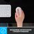 Мышка Logitech M350 Wireless White (910-005716), изображение 3 Мышка Logitech M350 Wireless White (910-005716), изображение 3