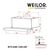 Вытяжка кухонная Weilor WTS 6280 BL 1200 LED strip, изображение 2 Вытяжка кухонная Weilor WTS 6280 BL 1200 LED strip, изображение 2