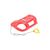 Санки Prosperplast SEA LION ISBLION-1788C Красные (5905197095813) Санки Prosperplast SEA LION ISBLION-1788C Красные (5905197095813)