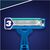 Бритва Gillette Blue Simple3 одноразовая 4 шт. (7702018429622), изображение 2