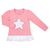 Кофта Breeze со звездой и оборкой (10536-110G-pink)