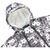 Комбинезон Verscon "Flowers" (3870-74-gray), изображение 4 Комбинезон Verscon "Flowers" (3870-74-gray), изображение 4