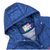 Куртка Snowimage удлиненная с капюшоном и цветочками (SICY-G107-116G-blue), изображение 3 Куртка Snowimage удлиненная с капюшоном и цветочками (SICY-G107-116G-blue), изображение 3