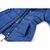 Куртка Snowimage удлиненная с капюшоном и цветочками (SICY-G107-116G-blue), изображение 4 Куртка Snowimage удлиненная с капюшоном и цветочками (SICY-G107-116G-blue), изображение 4