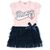 Платье Breeze с многослойной юбкой "Dance" (8754-98G-peach) Платье Breeze с многослойной юбкой "Dance" (8754-98G-peach)