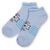 Носки Bross с футбольным мячом голубые (11864-3-5-blue) Носки Bross с футбольным мячом голубые (11864-3-5-blue)