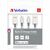 Дата кабель USB 2.0 AM to Lightning 1.0m + 0.3m silver Verbatim (48873), зображення 2 Дата кабель USB 2.0 AM to Lightning 1.0m + 0.3m silver Verbatim (48873), зображення 2