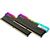 Модуль пам'яті для комп'ютера DDR4 16GB (2x8GB) 3200 MHz RGB X2 Series Black eXceleram (ERX2B416326AD), зображення 2 Модуль пам'яті для комп'ютера DDR4 16GB (2x8GB) 3200 MHz RGB X2 Series Black eXceleram (ERX2B416326AD), зображення 2