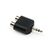 Переходник Jack 3.5mm male to 2xRCA Vinga (VCP2RCAJ35), изображение 3 Переходник Jack 3.5mm male to 2xRCA Vinga (VCP2RCAJ35), изображение 3