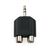 Переходник Jack 3.5mm male to 2xRCA Vinga (VCP2RCAJ35), изображение 4 Переходник Jack 3.5mm male to 2xRCA Vinga (VCP2RCAJ35), изображение 4