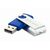USB флеш накопитель eXceleram 32GB P1 Series Silver/Blue USB 2.0 (EXP1U2SIBL32), изображение 2 USB флеш накопитель eXceleram 32GB P1 Series Silver/Blue USB 2.0 (EXP1U2SIBL32), изображение 2