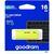 USB флеш накопитель Goodram 16GB UME2 Yellow USB 2.0 (UME2-0160Y0R11), изображение 3 USB флеш накопитель Goodram 16GB UME2 Yellow USB 2.0 (UME2-0160Y0R11), изображение 3