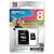 Карта памяти Silicon Power 8GB microSD class 10 (SP008GBSTH010V10SP), изображение 2 Карта памяти Silicon Power 8GB microSD class 10 (SP008GBSTH010V10SP), изображение 2