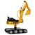 Веломобиль Rolly Toys Экскаватор rollyDigger CAT желтый (513215), изображение 6 Веломобиль Rolly Toys Экскаватор rollyDigger CAT желтый (513215), изображение 6